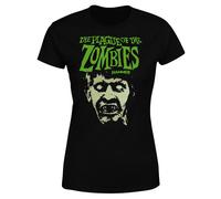 Hammer Horror Plague Of The Zombies Portrait Women's T-Shirt - Black - S