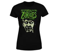 Hammer Horror Plague Of The Zombies Portrait Women's T-Shirt - Black - XS