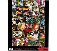 Hammer House of Horror Collage 1000 piece jigsaw puzzle 710mm x 510mm