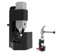 Hammer Lug Crimper Tool, V-Groove Cable Terminal Crimper for 8 AWG to 4/0 Wire, Hardened Steel Construction with Mounting Screw, Precise Secure Crimping for Battery & Electrical Connections