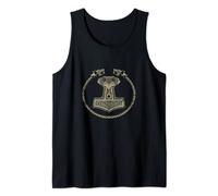 Hammer Of Thor Norse Mythology Vikings Valhalla Midgard Tank Top