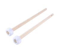 Hammer Sticks Rod Wood Handle Drum Hammer Drum Drum Sticks Cotton Linen Head Drum