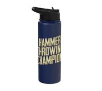 Hammer Throwing Champion Throw Thrower Track Field Apparel Stainless Steel Insulated Water Bottle