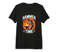 Hammer Time Blacksmith Anvil Forge Metalworker Premium T-Shirt