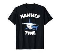 Hammer Time Kids Girls Boys Hammerhead Shark T-Shirt