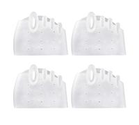 Hammer Toe Corrector Flexible Spacer Sure Here's A Product Title for Listing Orthopedic Separator Bunion Relief Kit Includes Five-hole Honeycomb Front Clear 2pcs