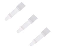 Hammer Toe Straightener, Hammer Toe Splints, Toe Cushioned Bandages for Correcting Hammer Toes, Broken Toes, Crooked Toes & Overlapping Toes - PEDIMEND (3PCS, White)