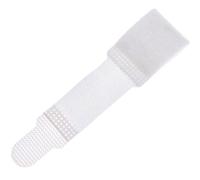 Hammer Toe Straightener, Hammer Toe Splints, Toe Cushioned Bandages for Correcting Hammer Toes, Broken Toes, Crooked Toes & Overlapping Toes - PEDIMEND (1PCS, White)