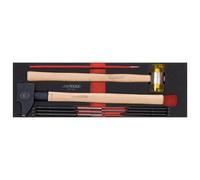 Hammer Tool Set Wooden Handle, 9 Pieces KSTOOLS