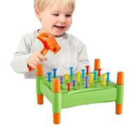 Hammer Toys, Educational Nail Pull, Whacking Toys, for Boys Girls Preschool, Fine Motor Skills Learning, Hand-Eye Coordination, Early Developmental