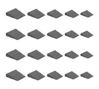 Hammer Wedge Set, Axe Shaft Wedges, 20 pcs - 4 of Each Size, Made of Metal with a Serrated Structure