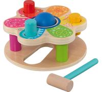 Hammerbank: Ø 18 cm, Höhe: 7 cm, Holz, 6 Teile, per Stück
