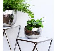 Hammered Bowl Nickel/Black 19cm Ivyline Black One Size