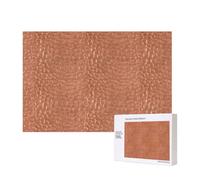 Hammered Copper Look,300 Pieces Wooden Jigsaw Family Game Jigsaw Puzzles for Adults Teens Home Decor