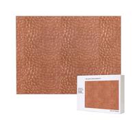 Hammered Copper Look,500 Pieces Wooden Jigsaw Family Game Jigsaw Puzzles for Adults Teens Home Decor