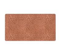 Hammered Copper Look,Mouse Pad Large Desk Pad Computer Keyboard Mouse Mat with Non Slip Rubber Base 40 x 70 cm