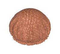 Hammered Copper Look,Shower Cap Nightcap Double Layer Waterproof Elastic Bath Cap Reusable Hair Cap