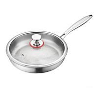 Hammered Frying Pan With Lid Non-Stick Hammered Frying Pan