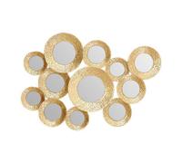Hammered Gold Wall Mirror | Marcia