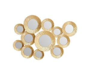Hammered Gold Wall Mirror | Marcia