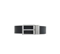 Hammered Leather Belt - male - Armani Exchange - Belts - Black - ONE SIZE - Accessories ONE SIZE