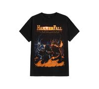 HammerFall - Crimson Thunder 20Th Anniversary - T-Shirt - black - M - 100% Cotton M