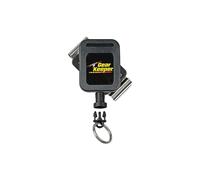 Hammerhead Industries Gear Keeper Medium Force / 6oz, 36”, 8-14 Key Retractor RT4-5851 - Features Heavy-Duty Durable Stainless Rotating Belt Clip with Q/C Split Ring Accessory - Made in USA