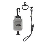Hammerhead Industries RT24712 Gearkeeper(r) Standard Retractable Cb Mickeeper(r) W/snap Clip - Chrome Finish