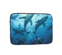 Hammerhead Sharks Print Laptop Sleeve 13 inch, Ultra-Thin Computer Bag Notebook Computer Tablet Laptop Bag for Office Daily Commute