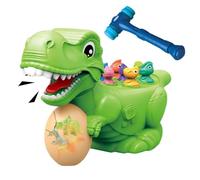 Hammering Pounding Toys, Dinosaur Interactive Toys with Sound and Light, Fun Fine Motor Skill Game with Hammer, Early Development Toy