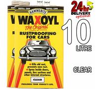 Hammerite 10litre Clear Refill WaxOyl Rust Eliminator Proof Prevention Covering