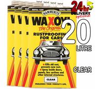Hammerite 20litre Clear Refill WaxOyl Rust Eliminator Proof Prevention Covering