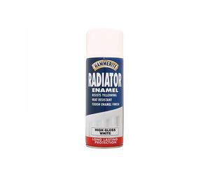 Hammerite 5084780 Radiator Enamel Aero Gloss White 400Ml