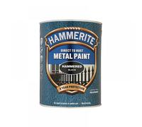 Hammerite 5084795 Direct To Rust Hammered Finish Metal Paint Black 2.5 Litre