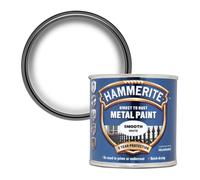 Hammerite 5084857 Direct To Rust Smooth Finish Metal Paint White 250Ml