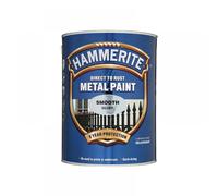 Hammerite 5084857 Direct to Rust Metal Paint - Smooth White Finish 250ML