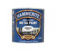 Hammerite HAM6720204 2.5L Smooth Metal Paint - White