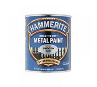 Smoothrite Silver Direct TO Rust Gloss Paint 250ml Tin Silver 250ml