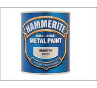 Hammerite 5084894 Direct to Rust Smooth Finish Silver 250ml