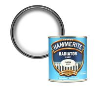 Hammerite 5084917 500ml Radiator Paint - Satin White