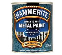 Hammerite 5092938 Direct to Rust Hammered Finish Metal Paint Blue ...