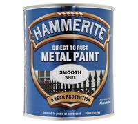 Hammerite 5092956 Direct to Rust Smooth Finish Metal Paint White 750ml