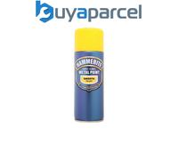 Hammerite SFYAERO Direct to Rust Smooth Finish Aerosol Yellow 400ml
