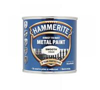 Hammerite HMMSFCR250 Direct to Rust Smooth Finish Metal Paint Cream 250ml