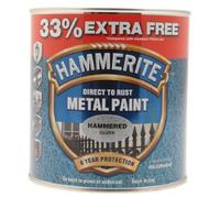 Hammerite Hammered 750ML+33% - Silver