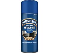 Hammerite BLUE 400ml Direct To Rust Smooth Quick Drying Spray Paint