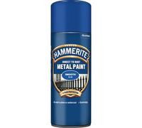 Hammerite BLUE 400ml Direct To Rust Smooth Quick Drying Spray Paint