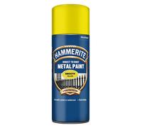 Hammerite Spray Paint Aerosol Smooth & Hammered Black, White, Silver, Blue, ++