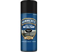 Hammerite Direct to Rust Smooth Finish Aerosol Black 400ml