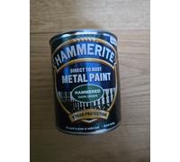 Hammerite - Direct to Rust Hammered Finish Metal Paint Green 750ml
